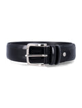 Mancini 1979 brushed leather belt H 35 Nero