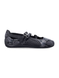 Puma Speedcat Snake print womans ballet flats Cool Dk Grey Upper Sneaker