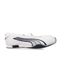 Puma H-Street Womens Ballet Flats White Upper Sneaker