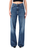 Cycle Zoe high-rise straight jeans navy blue Cotton