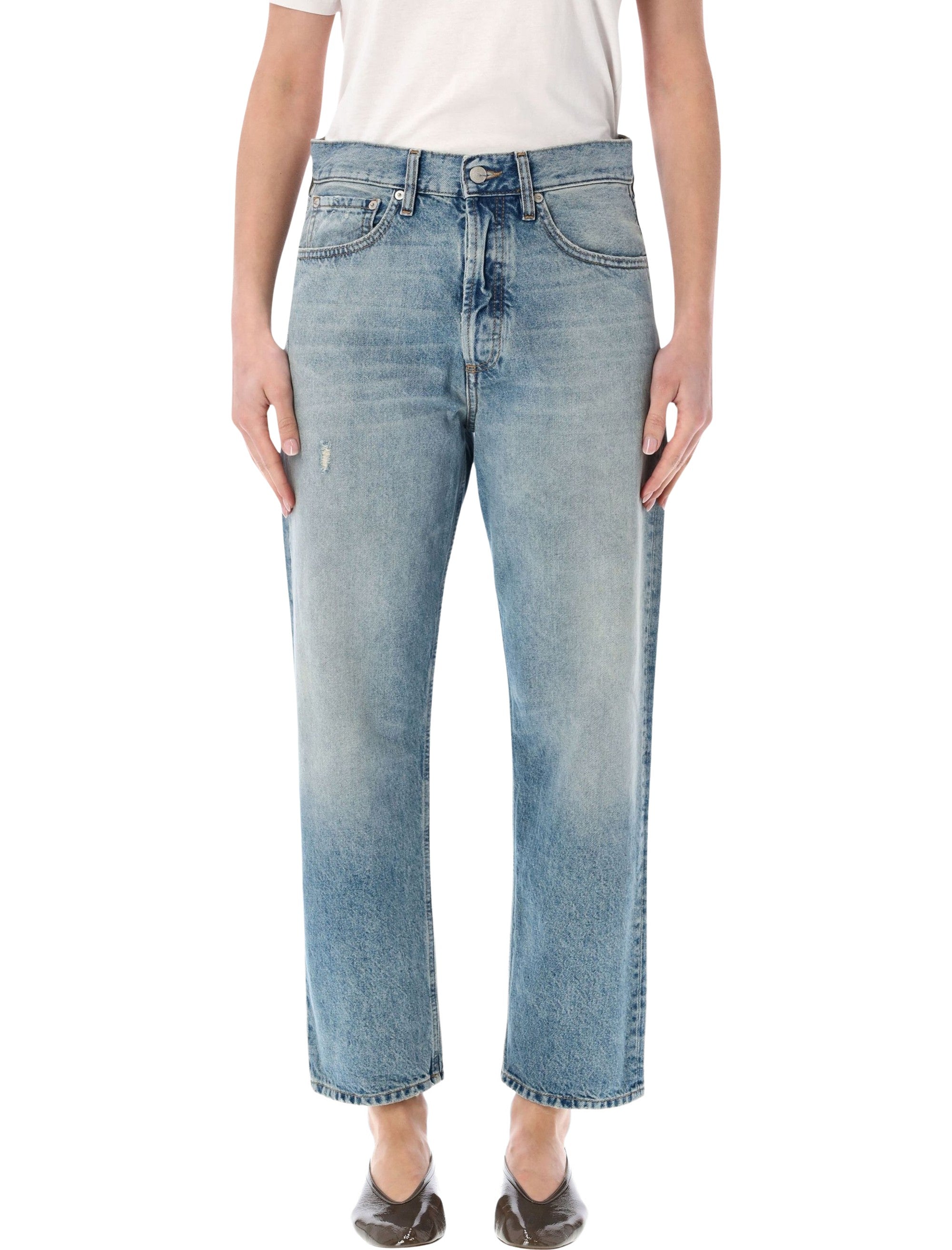 Cycle Bella mom fit jeans Sky Blue Cotton