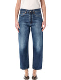 Cycle Bella mom fit jeans navy blue Cotton