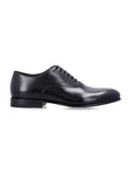Green George classic Oxford shoes Black Leather Laced