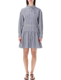 Polo Ralph Lauren striped cotton shirt dress Royal Blue White Stripes