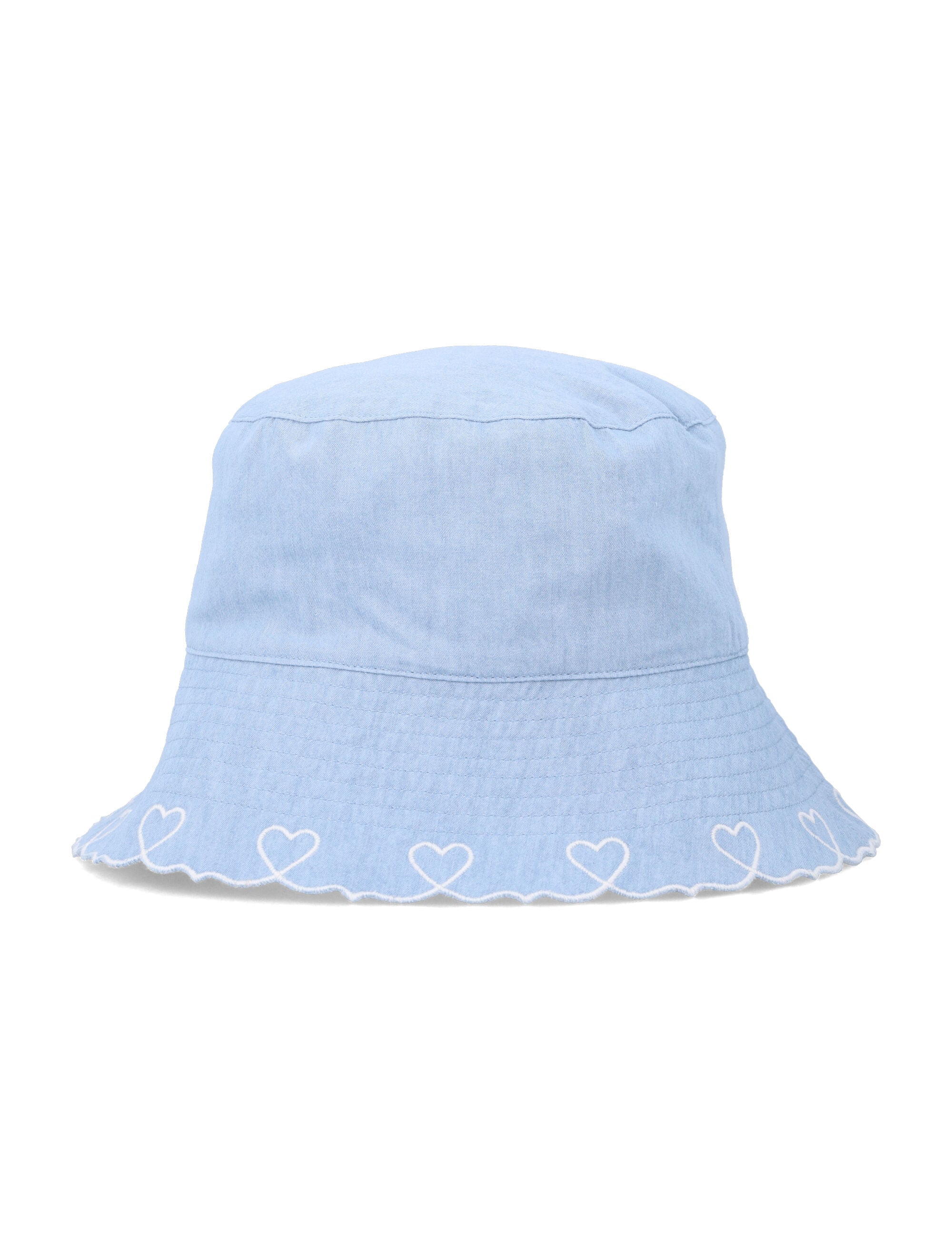 Petit Bateau Chambray Floppy hat Blue Cotton