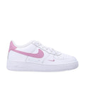 Nike Air Force 1 Older kids sneakers White/pink Upper