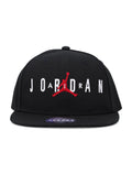 Nike Jordan Kids Black Logo Cap Polyester Hat