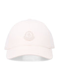 Moncler cotton gabardine baseball cap Natural Lining Hat