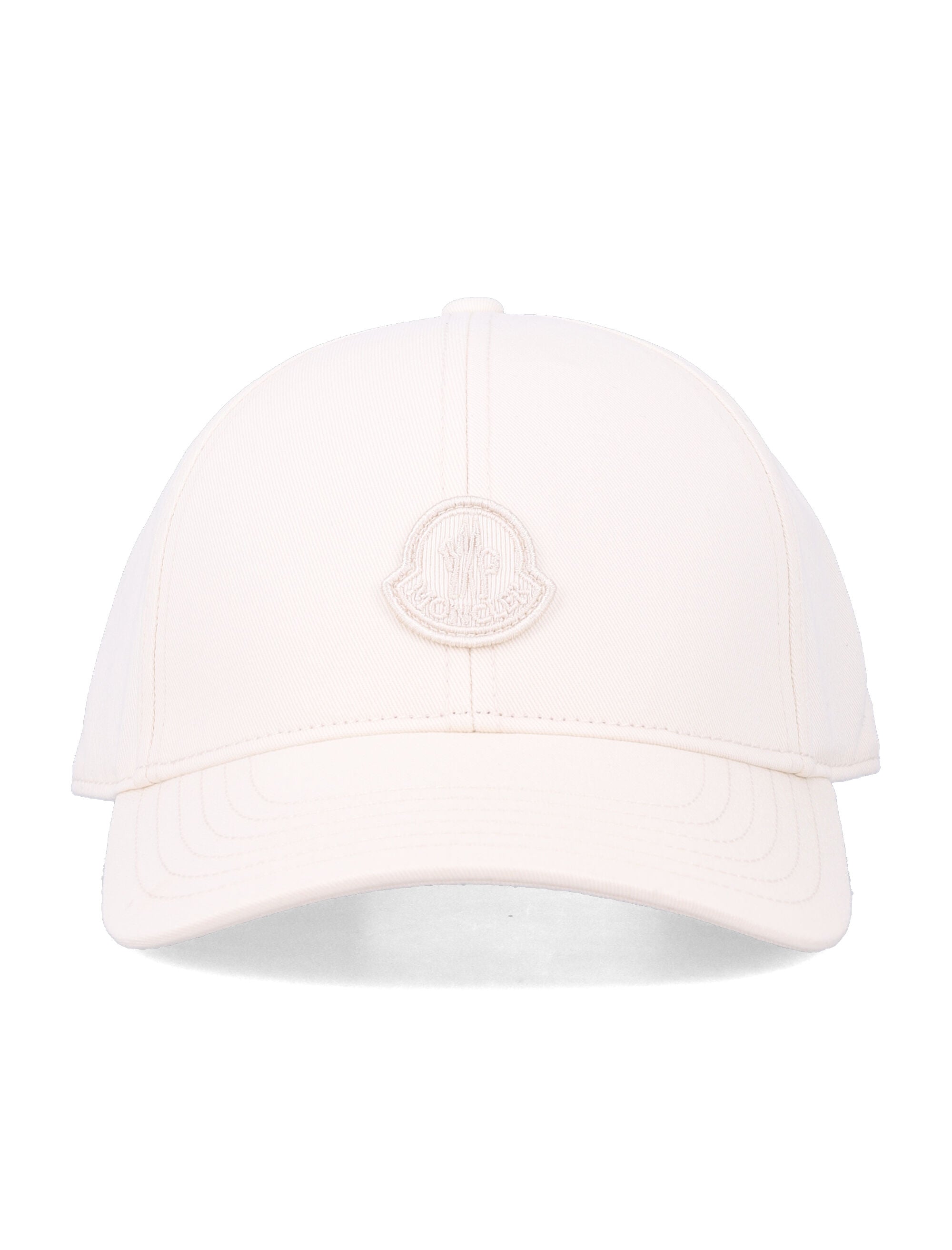 Moncler cotton gabardine baseball cap Natural Lining Hat
