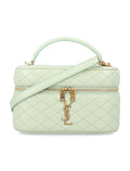 Saint Laurent Gaby vanity bag Misty Jade Lambskin Shoulder