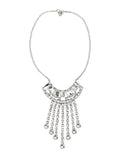 Dries Van Noten strass necklace Silver Bramiess