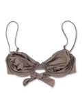 Belamer Olivia Balconette Bikini Top Brown Recycled Polyamide Swimwear