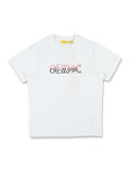 Off-White Kids Big Bookish Double T-Shirt Cotton