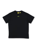 Off-White Kids Off Diag Print T-Shirt Black Cotton