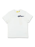 Off-White Kids Type Cotton T-Shirt