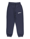 Off-White Kids Type Logo Sweatpants Seaborne Cotton