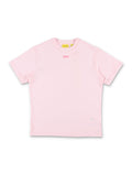 Off-White Kids Pink Off Diag Print T-Shirt Ballet Slipper Cotton