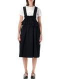 Comme Des Garçons Girl Suspender Skirt Black Polyester Dress