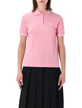 Comme Des Garçons Girl Pink Fred Perry Polo Cotton T-shirt