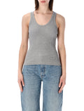 Ganni Organic Cotton Rib Tank Paloma