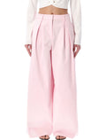 The Garment wide cotton Avelino pleated pants Ballerina Rose Organic