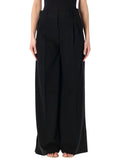 The Garment Pisano Wide Leg Pants Black Polyester