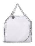 Stella McCartney Falabella tiny tote Pearl Grey Polyester Shoulder Bag