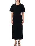 The Garment Madison Cut-Out Knit Dress Black Fsc Viscose