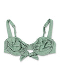 Belamer Aless Balconette Bikini Top Green Recycled Polyamide Swimwear