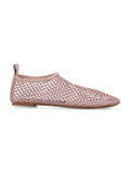 Senso Cordelia Net Ballet Flats Beige Upper Flat Shoes