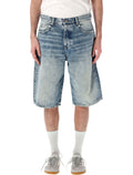 Icon Denim Ned Jorts Smoke Blue Cotton Short