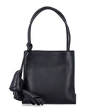 Magda Butrym Black Leather Julia Bag Lamb Lining Tote