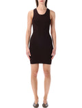 Sessùn Lameida fitted mini dress Ganache Brown Viscose