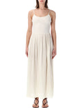 Sessùn Sweet Mambo Long Dress White Swan Polyester