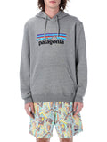 Patagonia P-6 Logo Uprisal hoodie Gravel Heather Recycled Polyester Sweatshirt
