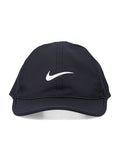 Nike Kids Black Swoosh Cap Polyester Hat