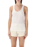 American Vintage Gamipy tank top White Cotton