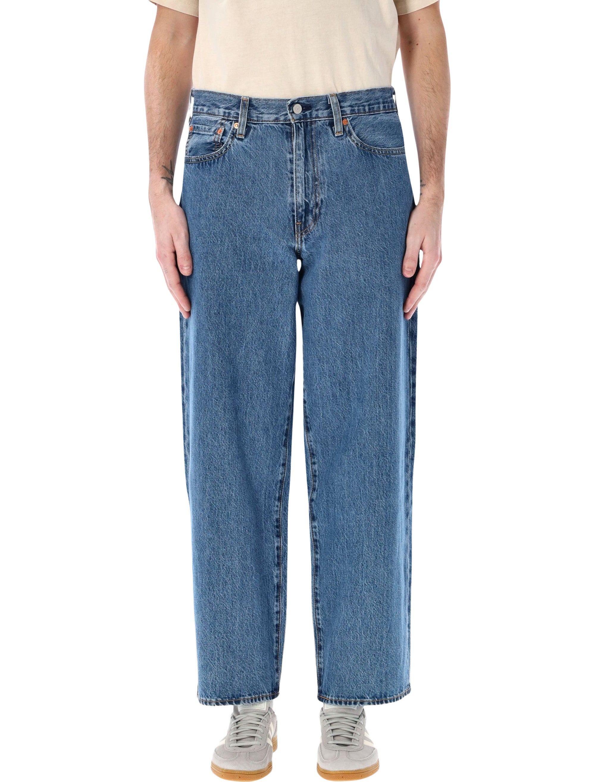 Levis blue denim 578 baggy jeans Med Cotton