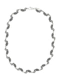 Emanuele Bicocchi Silver Multi Rose Necklace Sterling