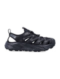 Hoka One Black Hopara Technical Sandals / Castlerock Synthetic Sneaker