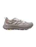 Hoka One Mafate Speed 4 Lite Light Roast / Oatmilk Synthetic Sole Sneaker