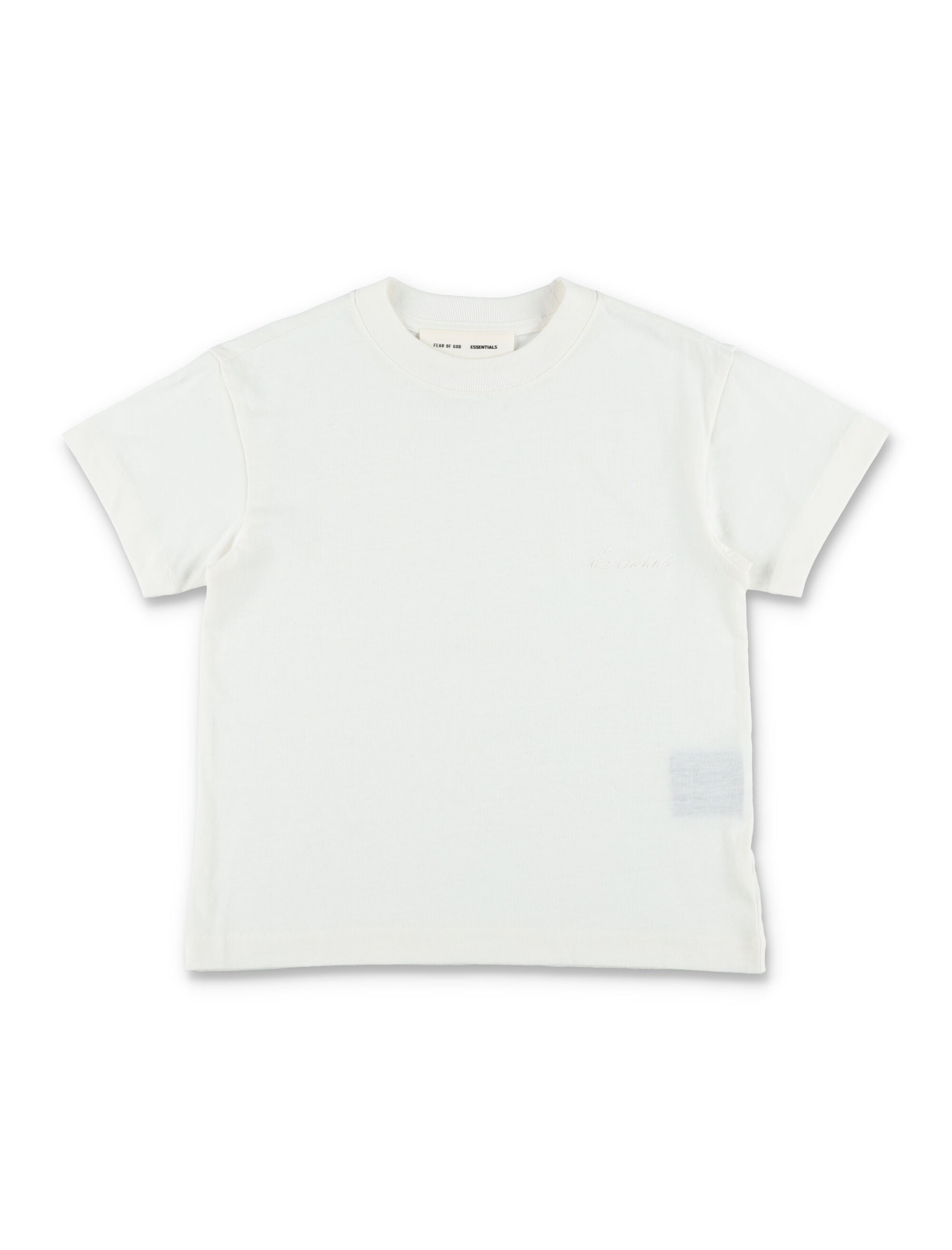Essentials Fear of God Kids T-shirt Ivory Cotton Tshirt