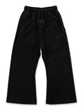 Fear of God Essentials Kids Flare Sweatpants Vintage Black Cotton Pant