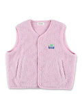 American Vintage Hoktown pink vest for kids Polyester
