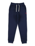 Polo Ralph Lauren fleece jogging pants for kids Navy Cotton Sweatpants