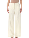 Alberta Ferretti wide-leg trousers Ivory Viscose Pant