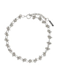 Justine Clenquet Daria Silver-Tone Necklace Brass