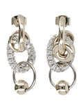 Justine Clenquet Lexie Earrings Gold Palladium Brass