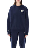 Sporty & Rich blue Heritage Yankees crewneck sweatshirt Dark Navy Cotton