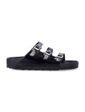 Birkenstock Florida Fresh Patent Leather Sandals Black Upper